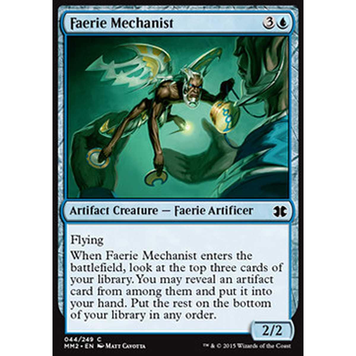 Faerie Mechanist - Faerie Mechanist - [MM2] [NM] [Foil]