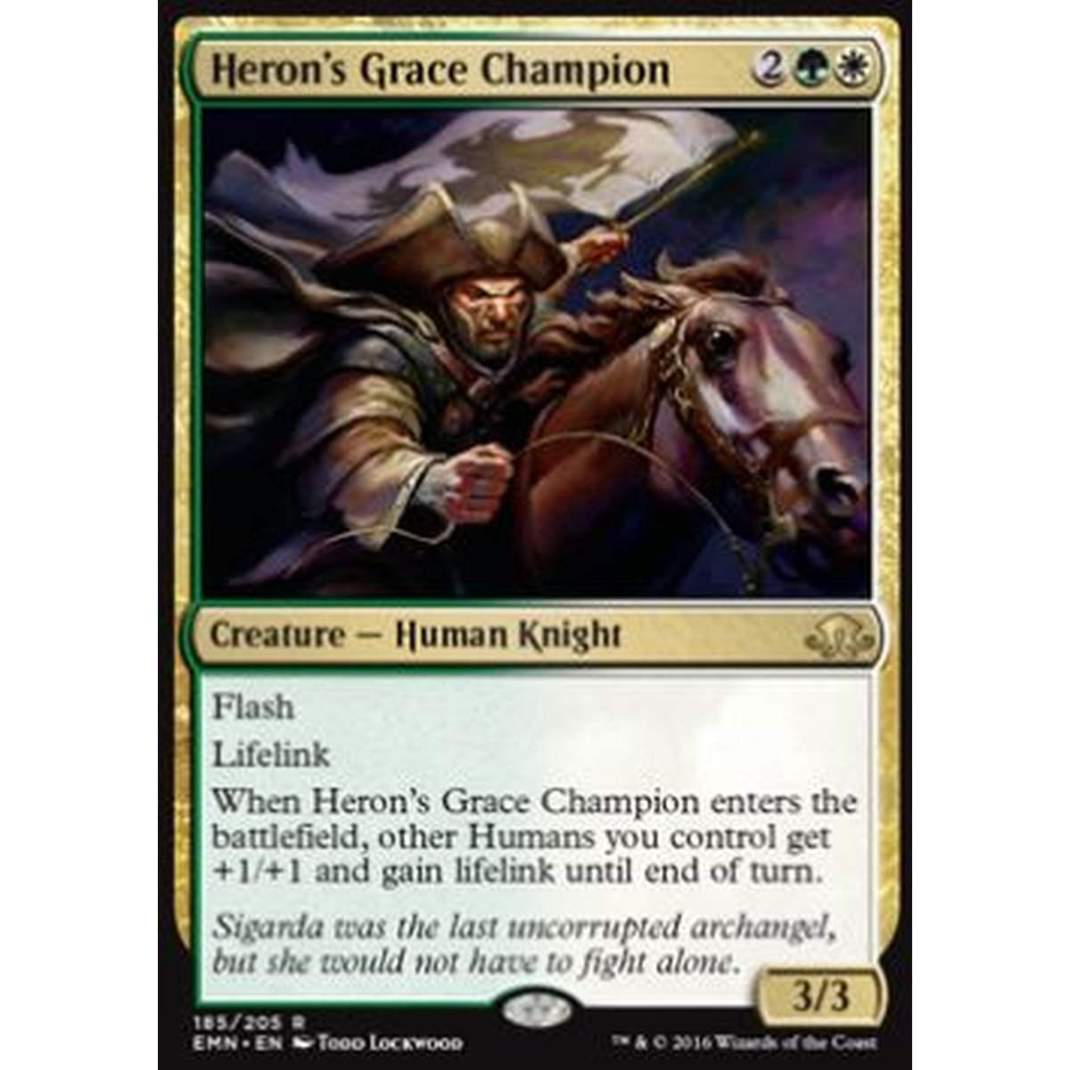 Heron's Grace Champion - Campione della Grazia dell'Airone - [EMN] [NM]