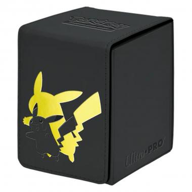 Deck Box Alcove Flip Elite Series PIKACHU (BLACK)