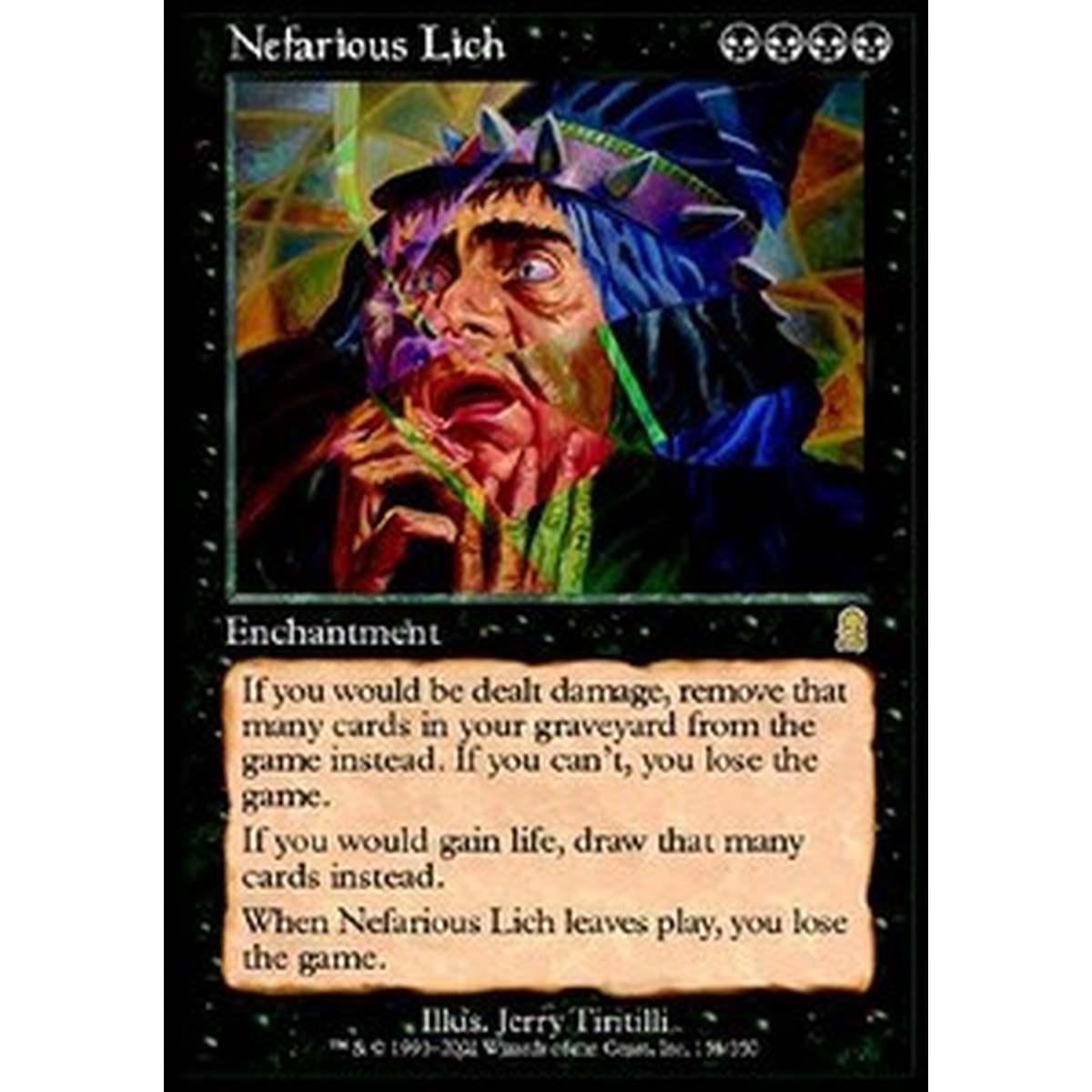 Nefarious Lich - Lich Malvagio - [ODY] [EX]