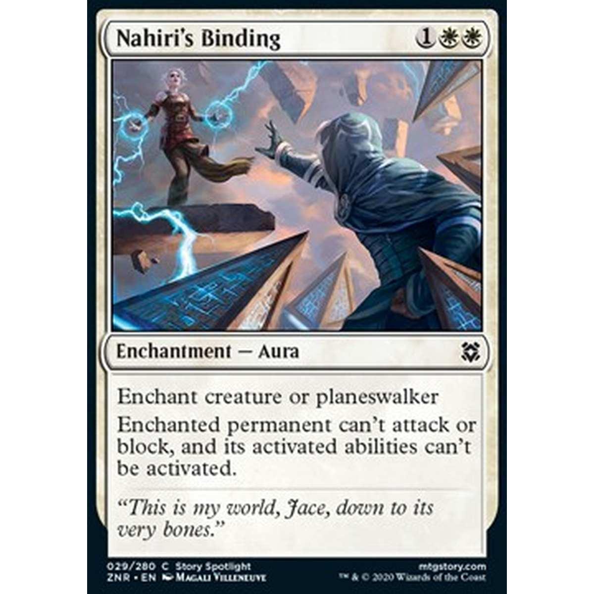 Nahiri's Binding - Imprigionamento di Nahiri - [ZNR] [NM]
