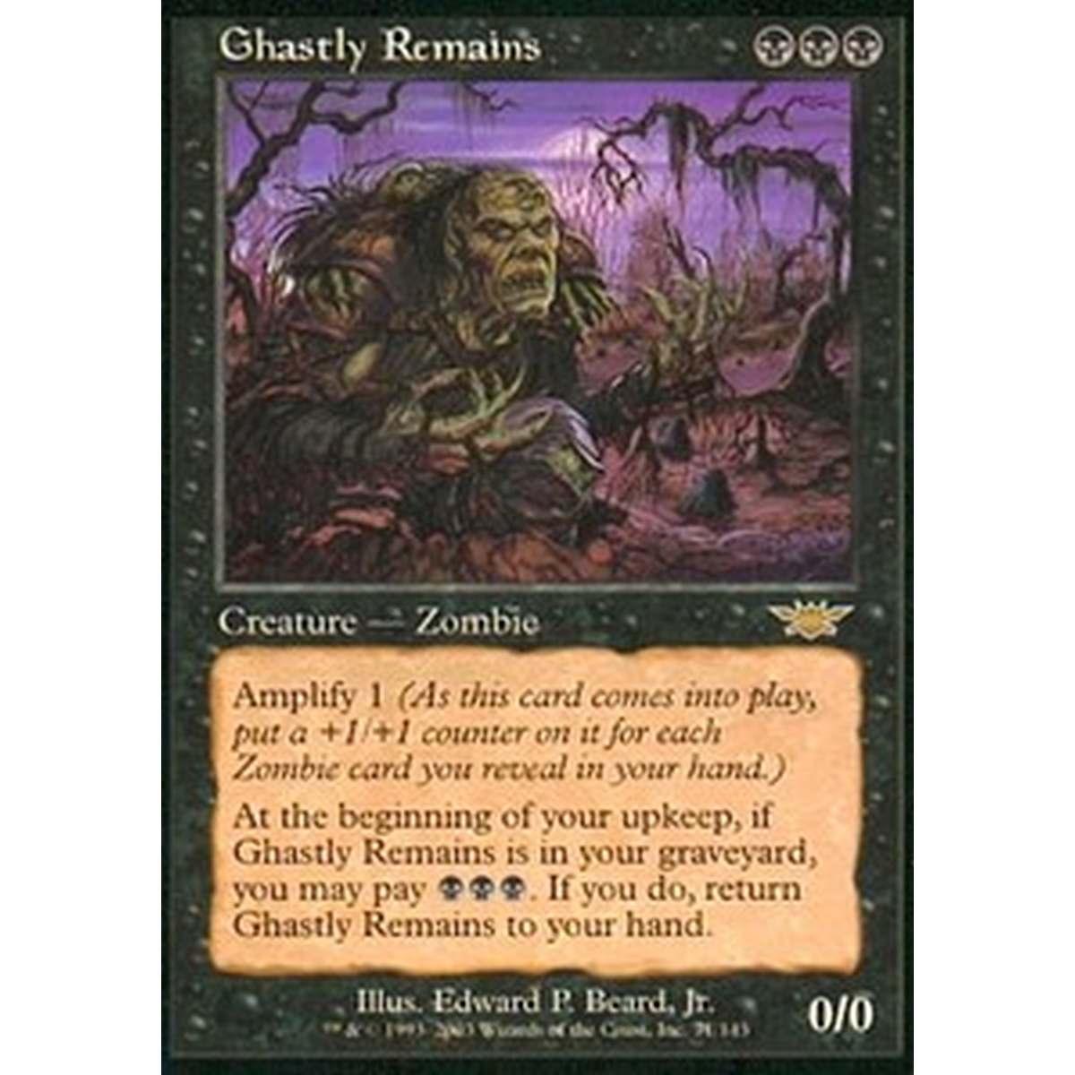 Ghastly Remains - Ghastly Remains - [LGN] [EX]