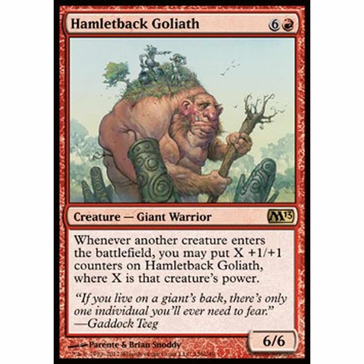 Hamletback Goliath - Golia Borgogibboso - [M13] [NM]