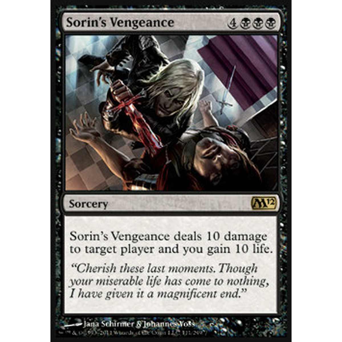 Sorin's Vengeance - Vendetta di Sorin - [M12] [NM]