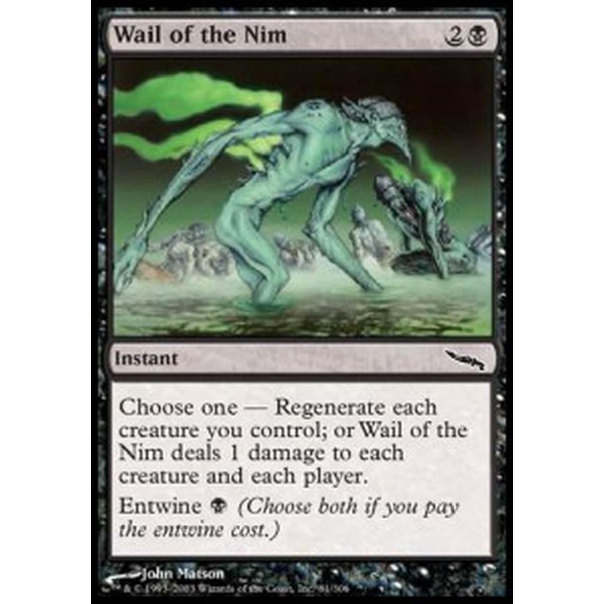 Wail of the Nim - Lamento dei Nim - [MRD] [EX]