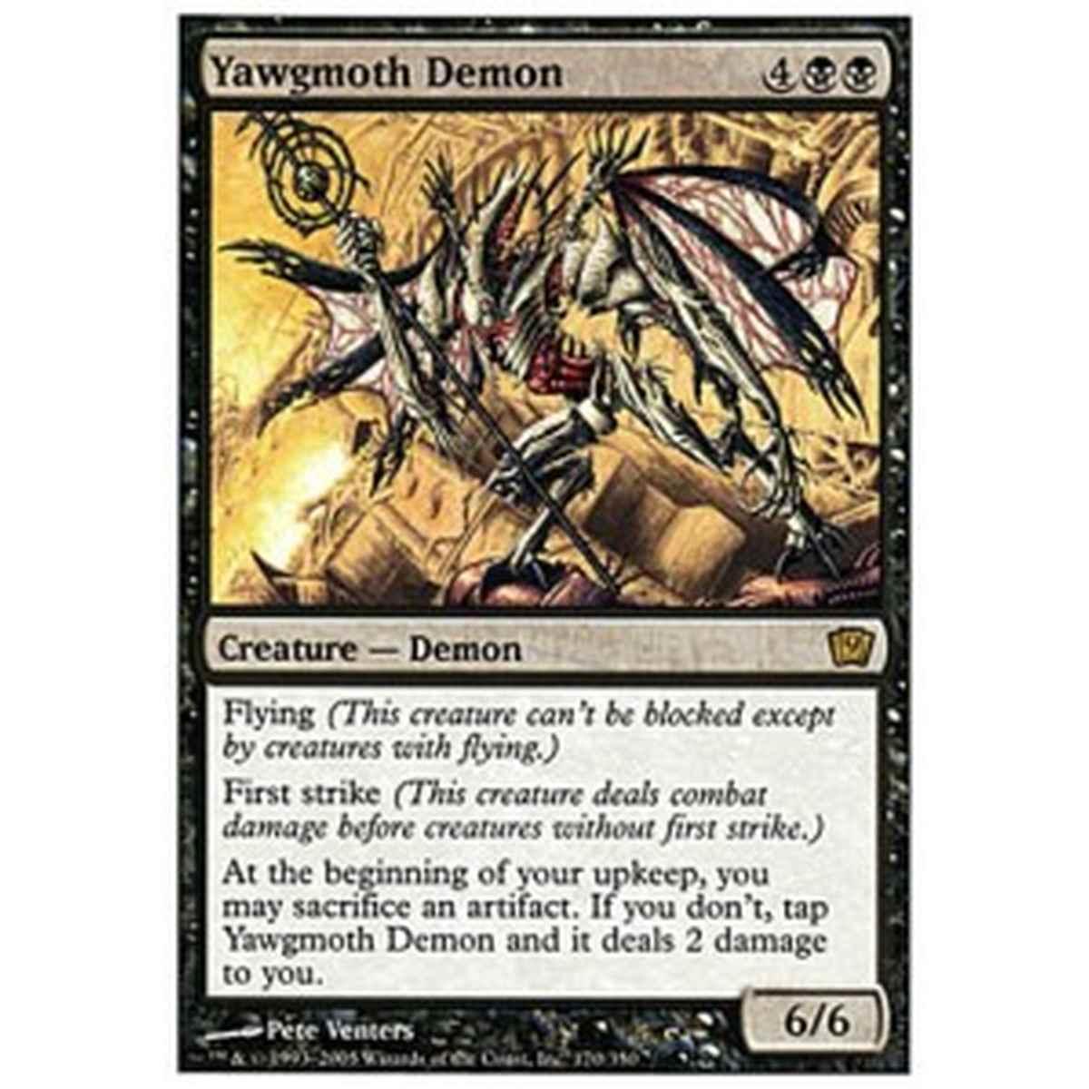 Yawgmoth Demon - Demone di Yawgmoth - [9ED] [NM]