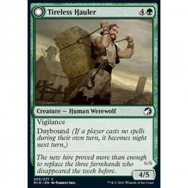 Tireless Hauler // Dire-Strain Brawler - Portatore Instancabile // Lottatore della Stirpe Funesta - [MID] [NM]