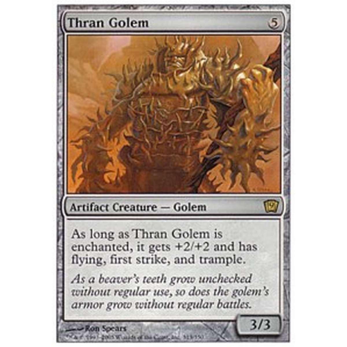 Thran Golem - Golem Thran - [9ED] [NM]