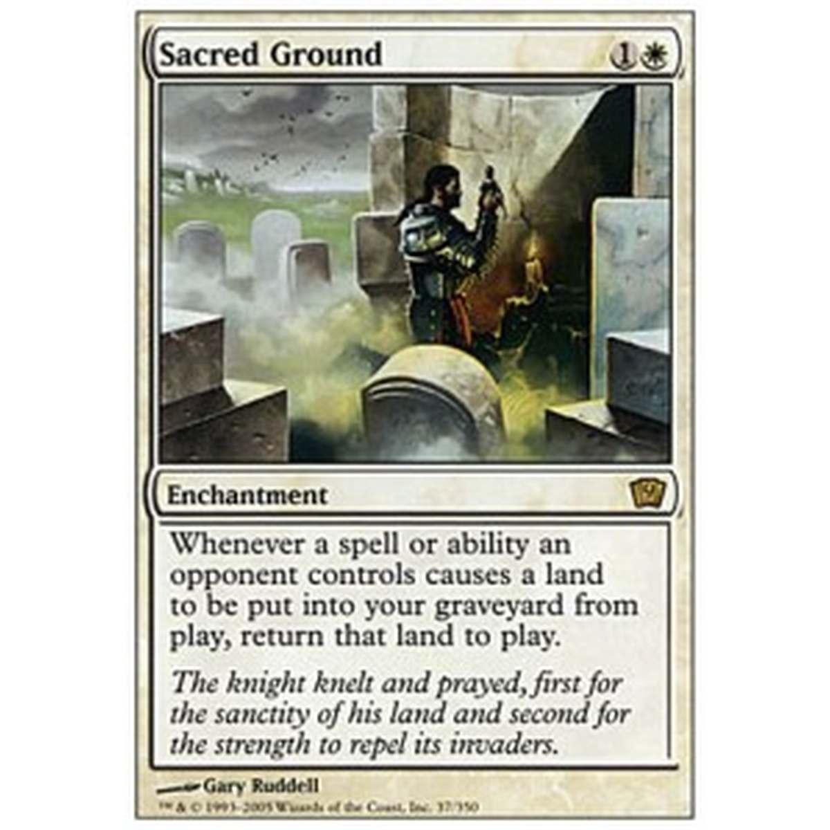 Sacred Ground - Terreno Consacrato - [9ED] [EX]