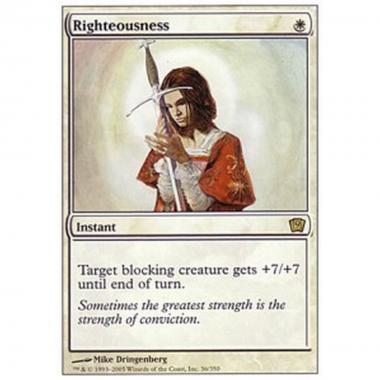 Righteousness - Rettitudine - [9ED] [EX]