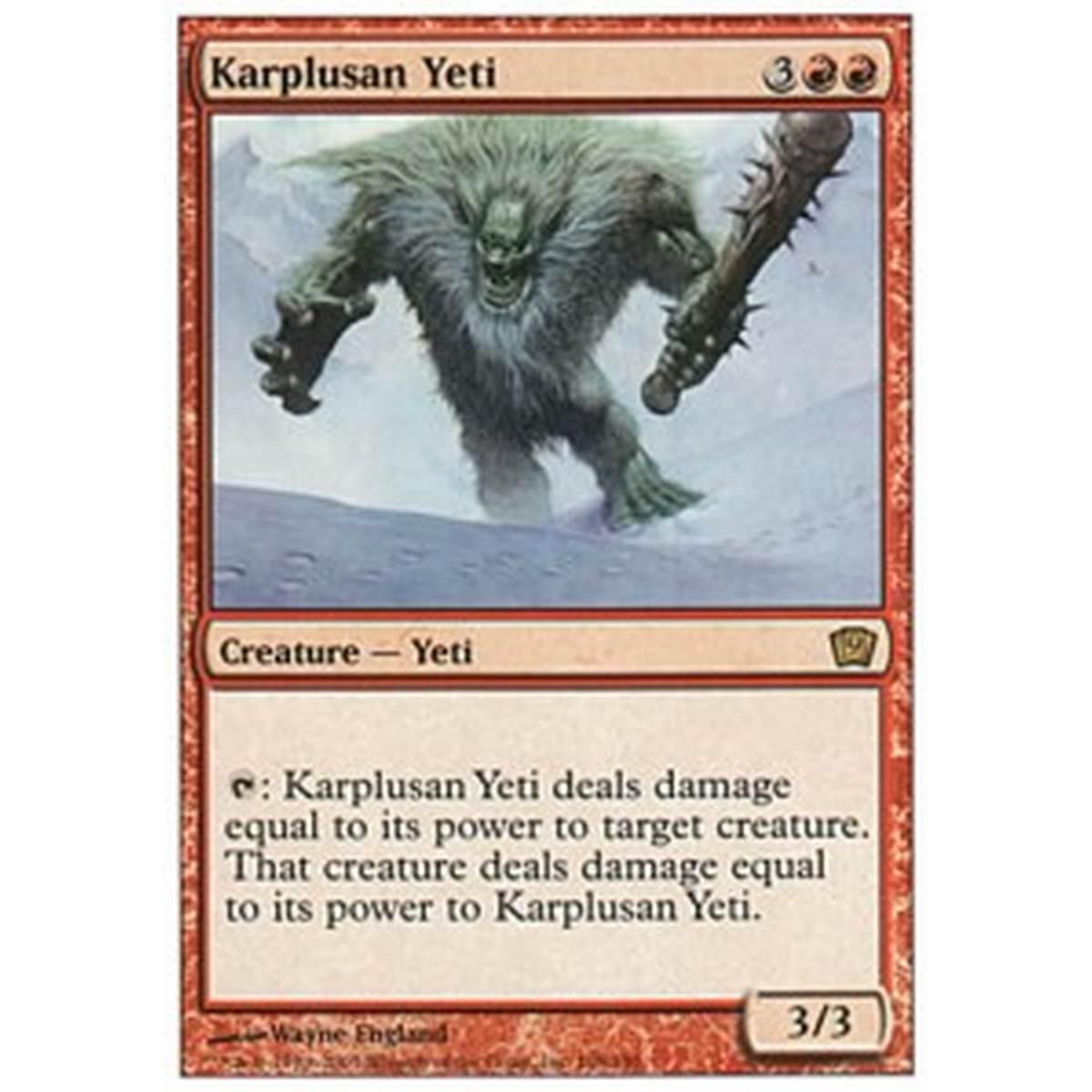 Karplusan Yeti - Yeti di Karplus - [9ED] [NM]