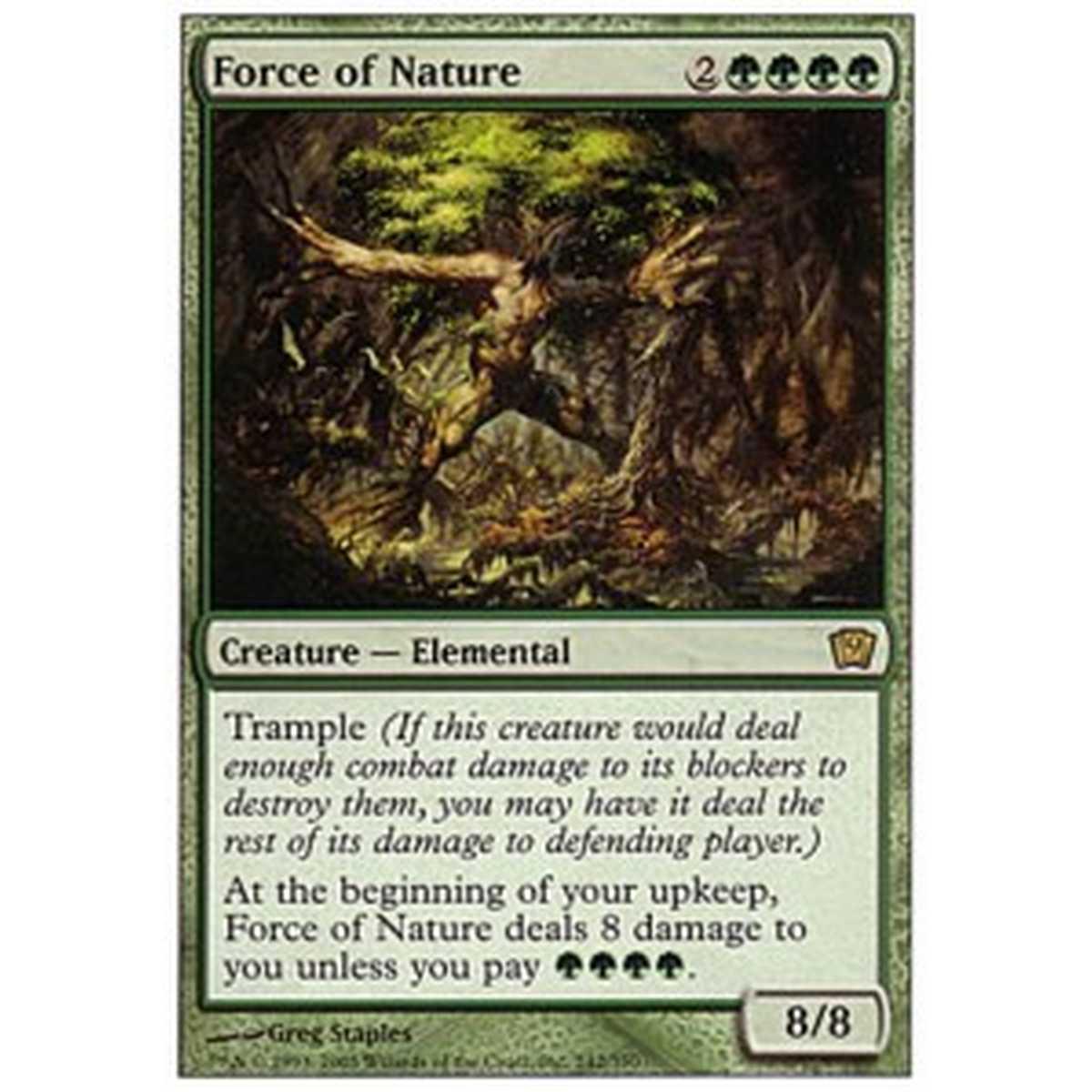 Force of Nature - Forza della Natura - [9ED] [NM]