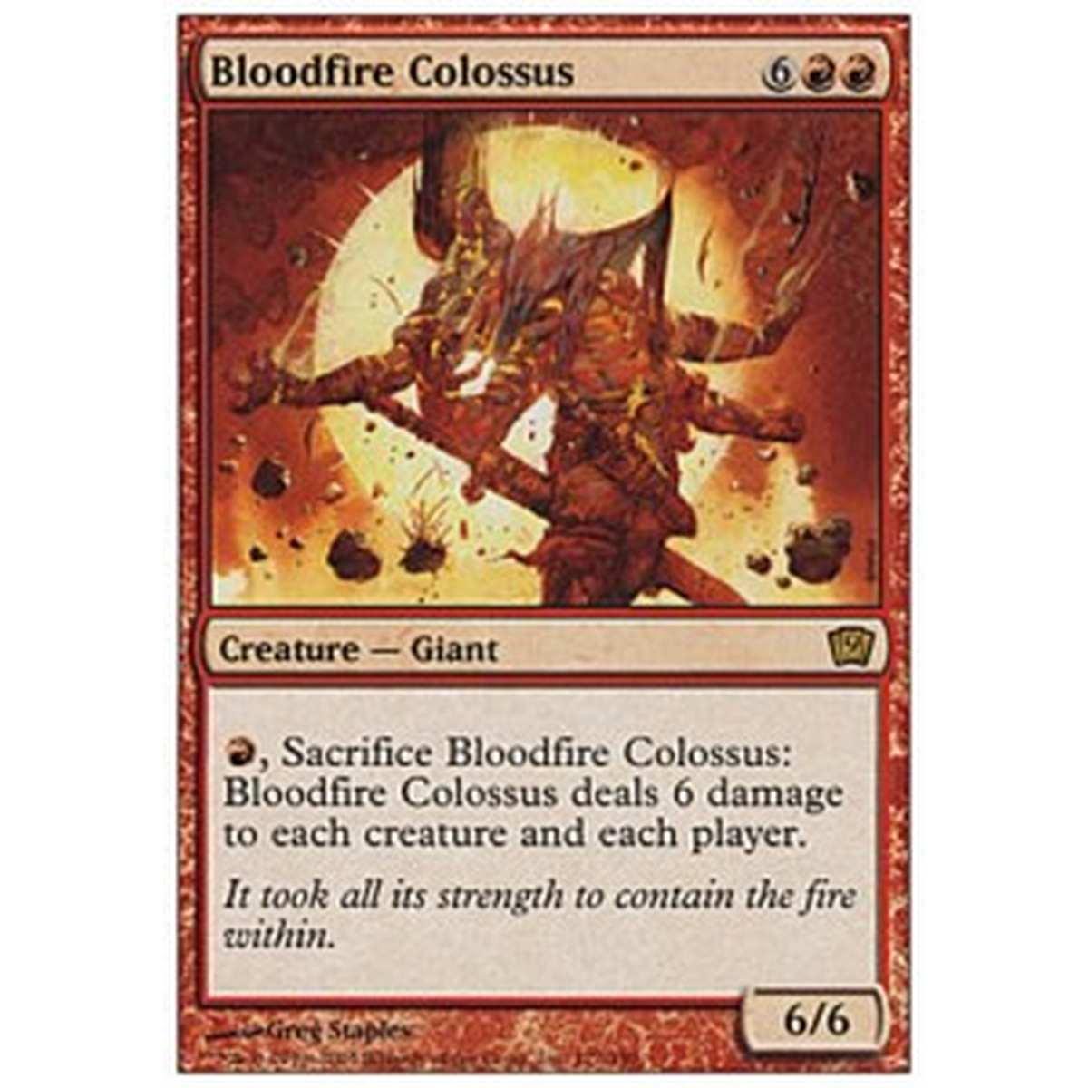 Bloodfire Colossus - Colosso Sangue-di-Fuoco - [9ED] [NM]