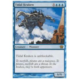 Magic: The Gathering - Tidal Kraken (Kraken Delle Maree) - Eighth Edition - Carta Rara Singola