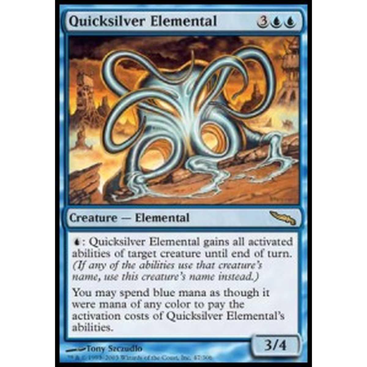 Quicksilver Elemental - Elementale di Mercurio - [MRD] [EX]