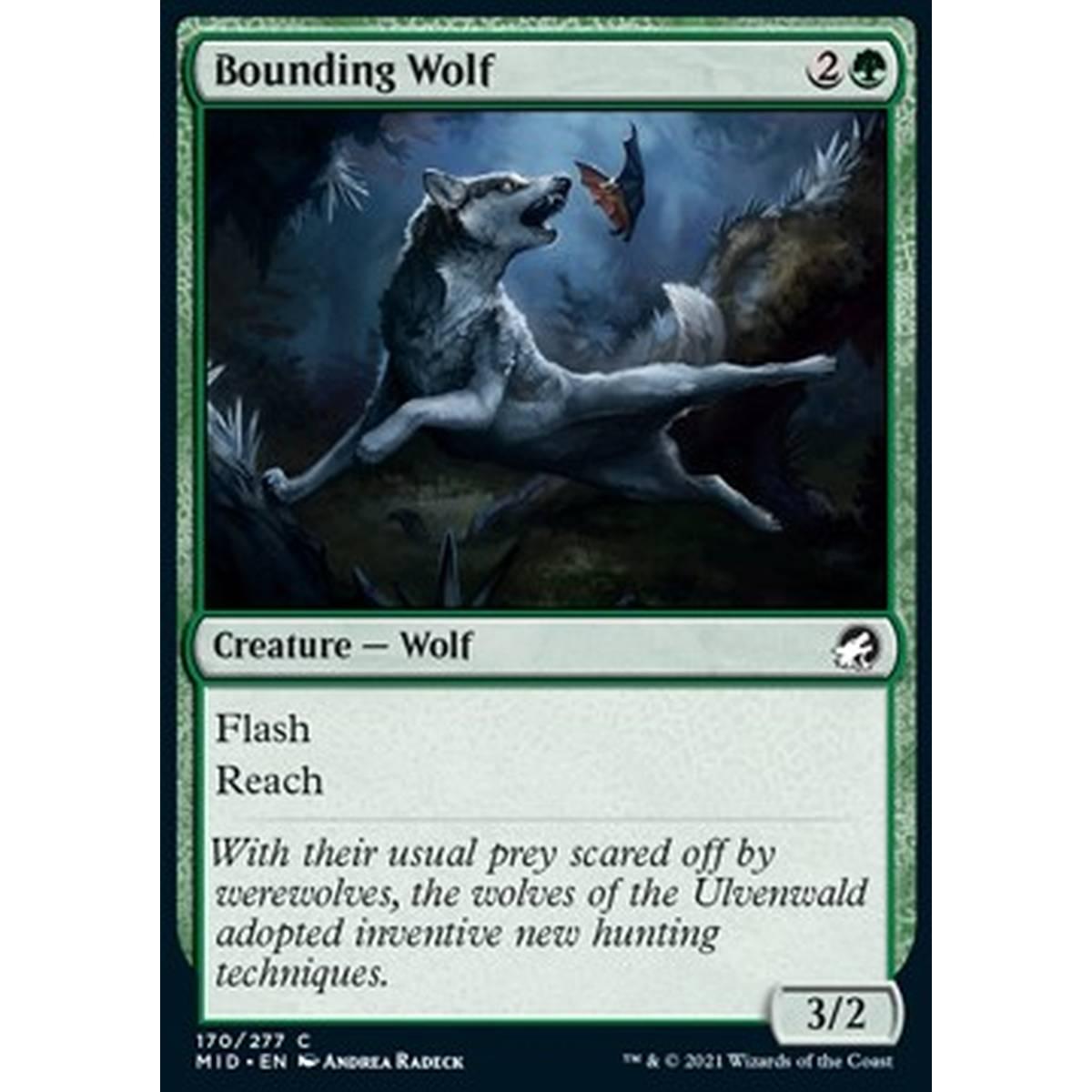 Bounding Wolf - Lupo al Balzo - [MID] [NM]