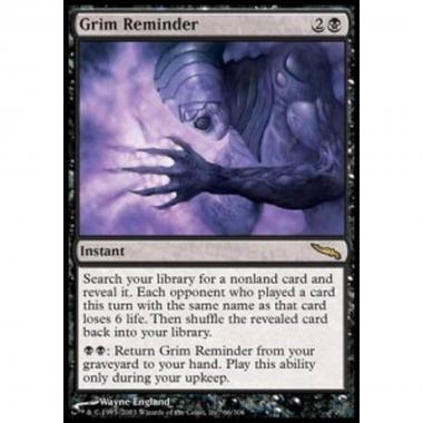 Grim Reminder - Ricordo Macabro - [MRD] [EX]