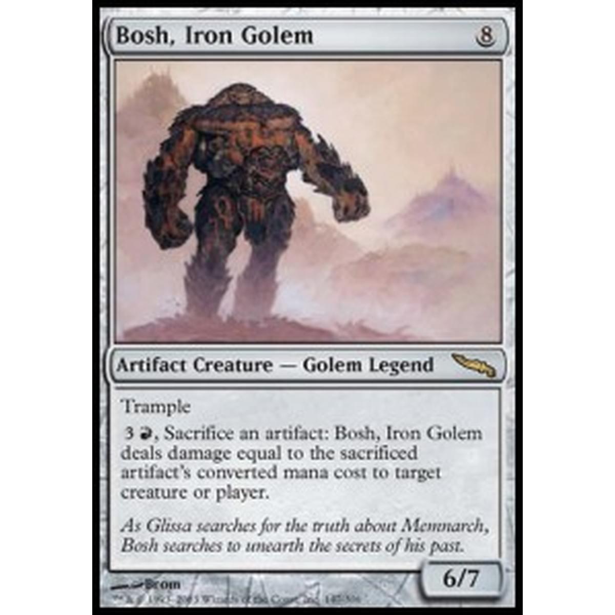 Bosh, Iron Golem - Bosh, Iron Golem - [MRD] [EX]