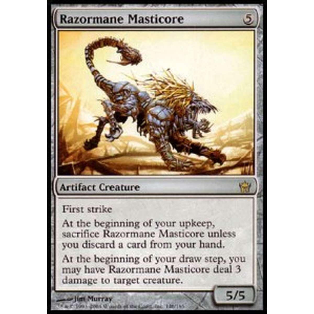 Razormane Masticore - Masticora Chioma-Lama - [5DN] [EX]