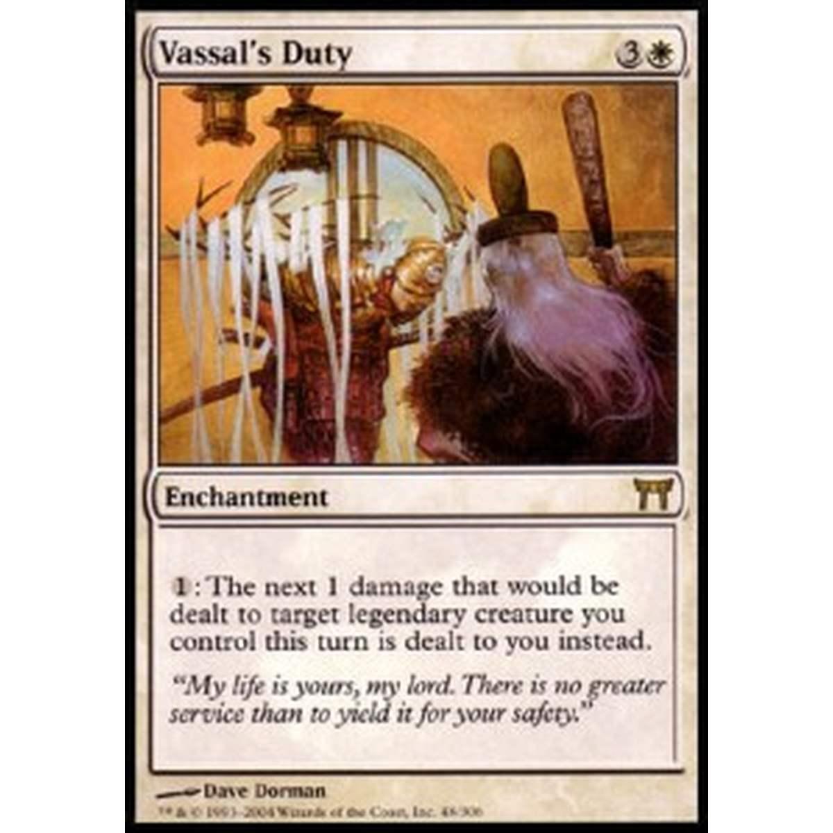 Vassal's Duty - Vassal's Duty - [CHK] [NM]