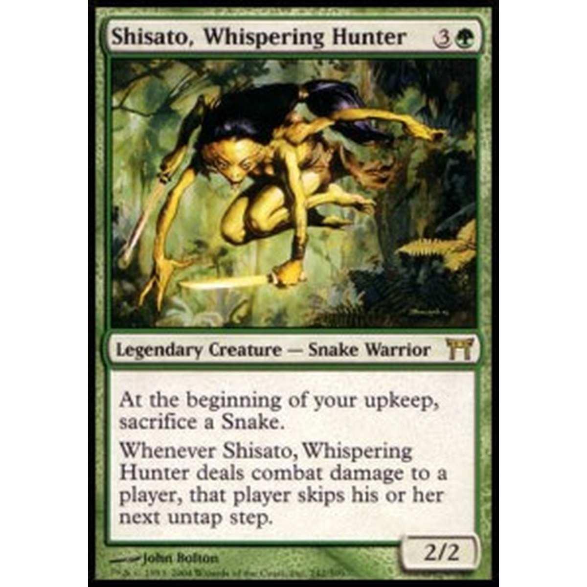 Shisato, Whispering Hunter - Shisato, Whispering Hunter - [CHK] [NM]