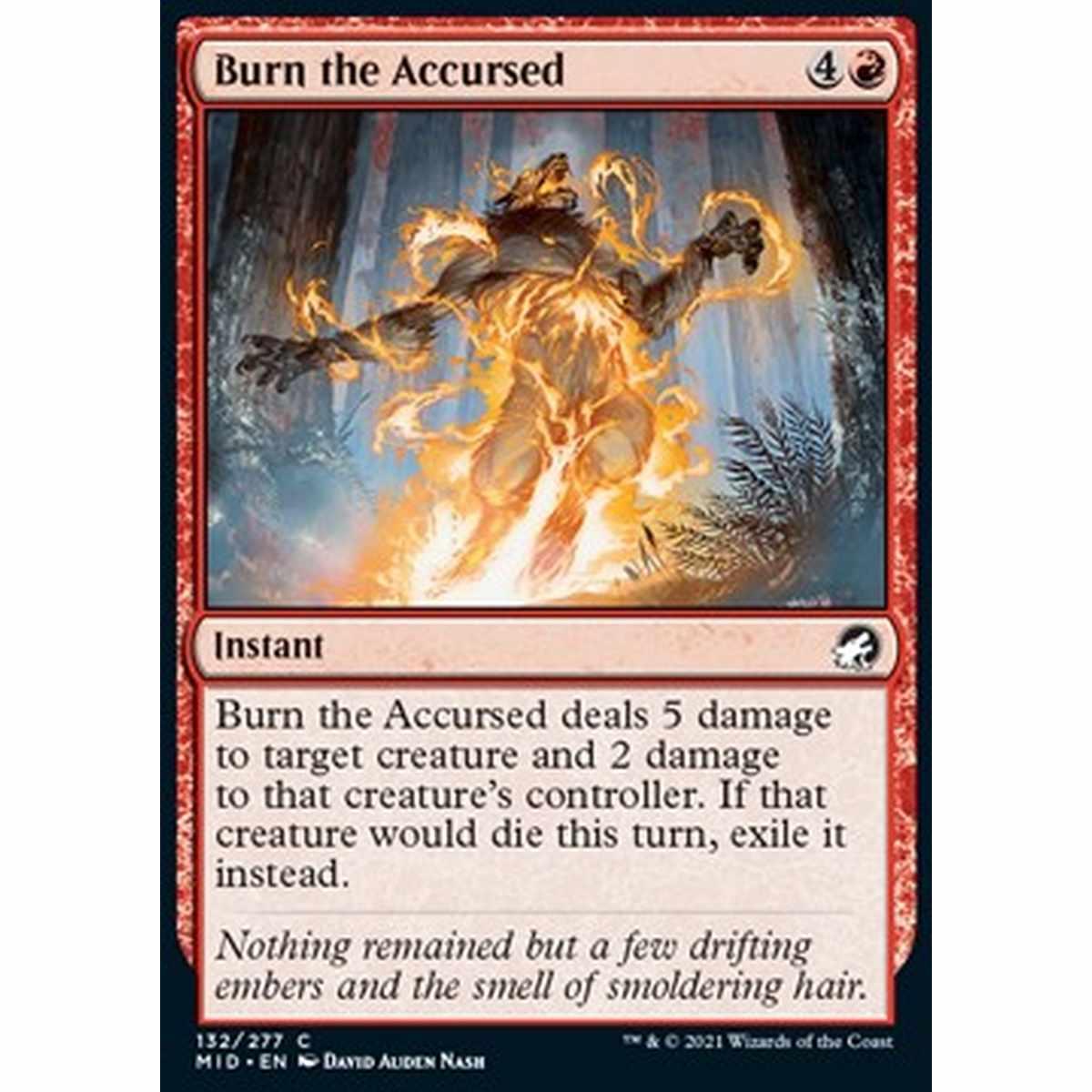 Burn the Accursed - Bruciare i Maledetti - [MID] [NM]