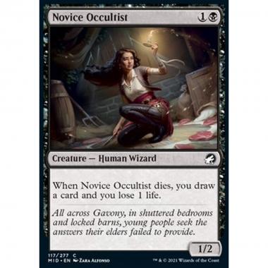 Novice Occultist - Occultista Novizia - [MID] [NM]