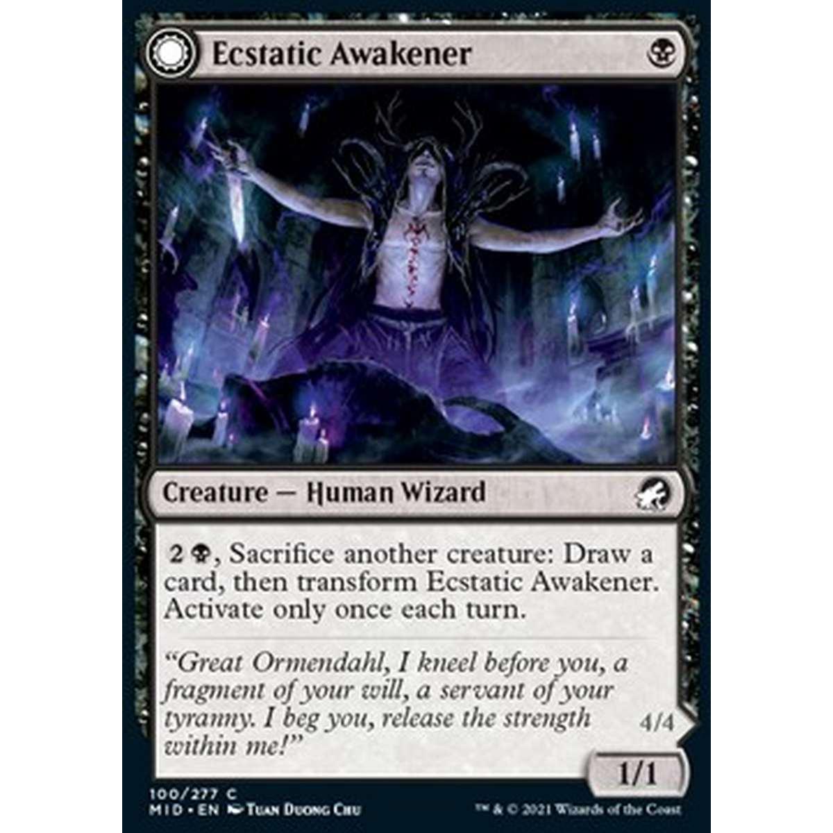 Ecstatic Awakener // Awoken Demon - Risvegliatore Estasiato // Demone Risvegliato - [MID] [NM]