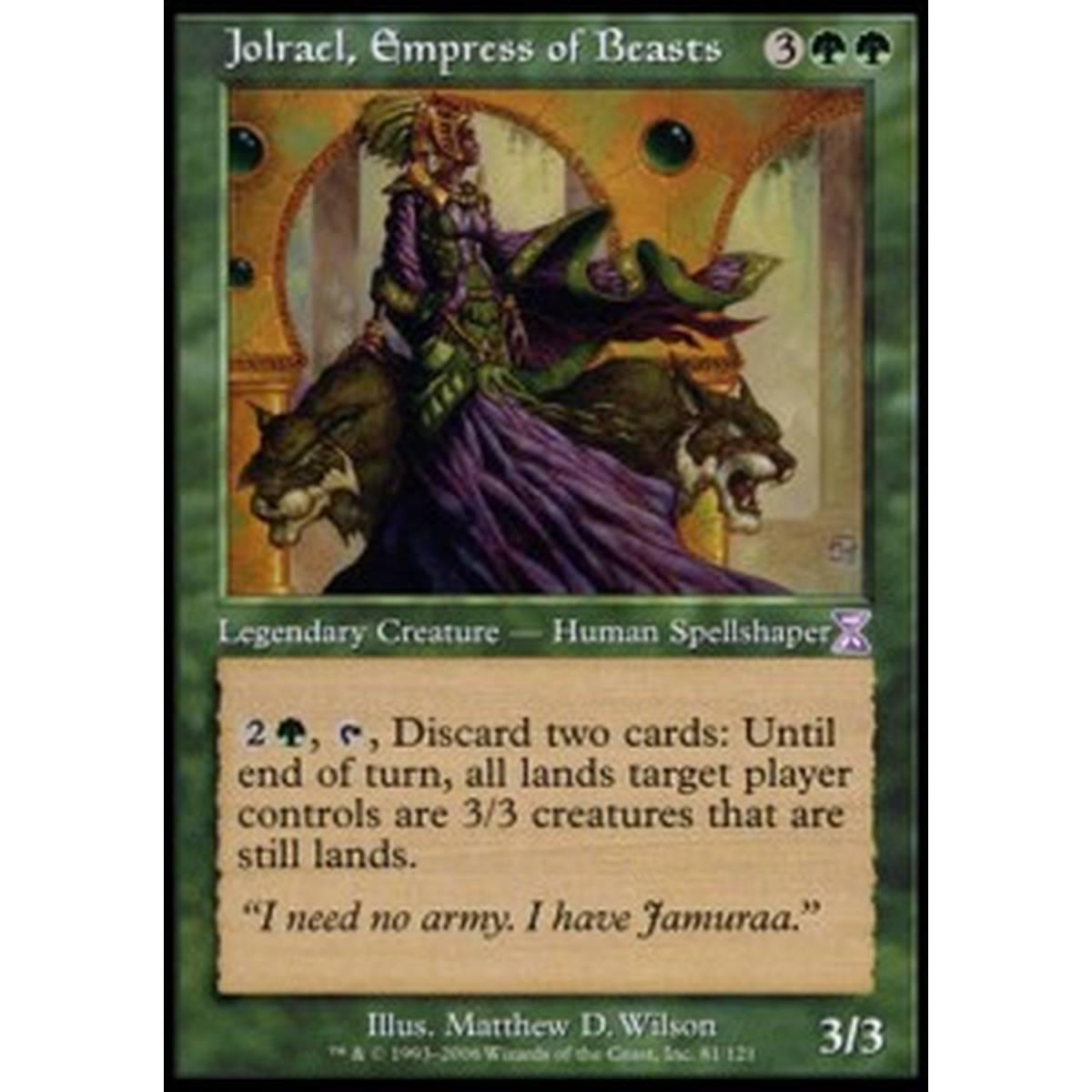 Jolrael, Empress of Beasts - Jolrael, Empress of Beasts - [TSP] [NM]