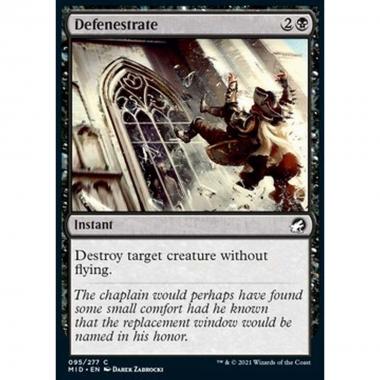 Defenestrate - Defenestrare - [MID] [NM]