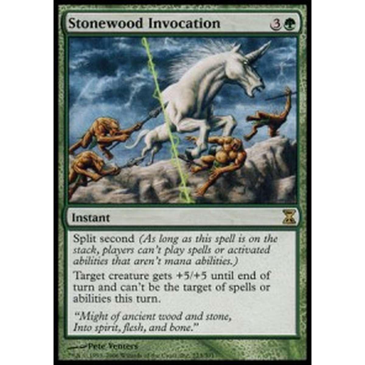 Stonewood Invocation - Evocazione di Boscopietra - [TSP] [NM]