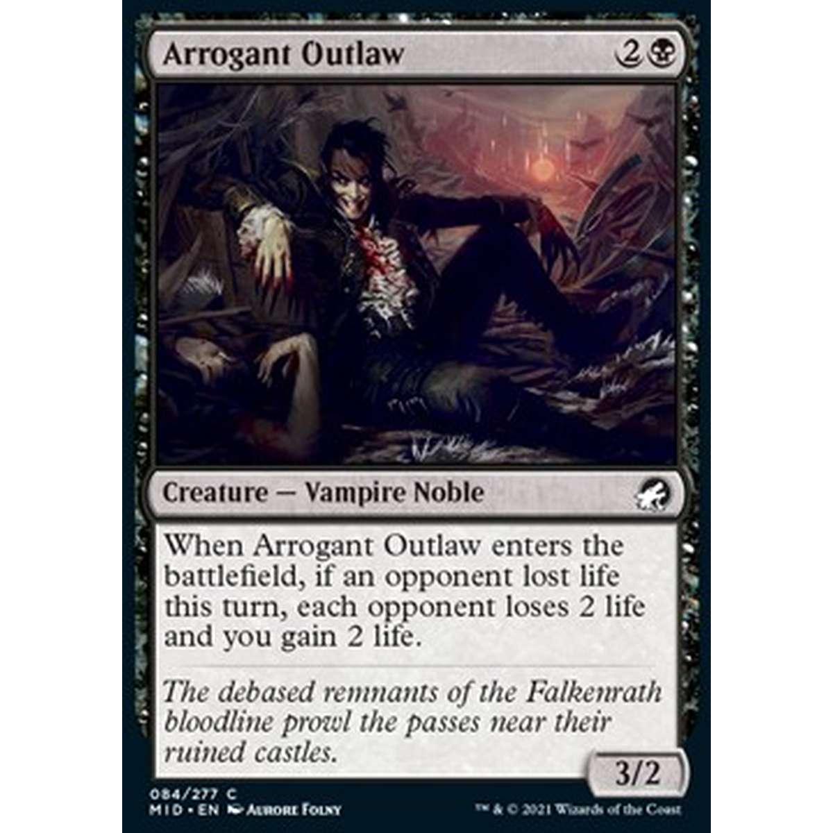 Arrogant Outlaw - Fuorilegge Arrogante - [MID] [NM]