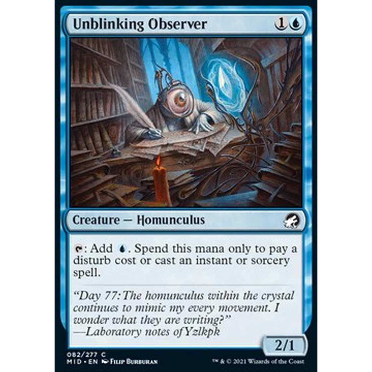 Unblinking Observer - Osservatore Impassibile - [MID] [NM]