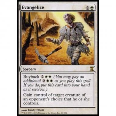 Evangelize - Evangelizzare - [TSP] [NM]