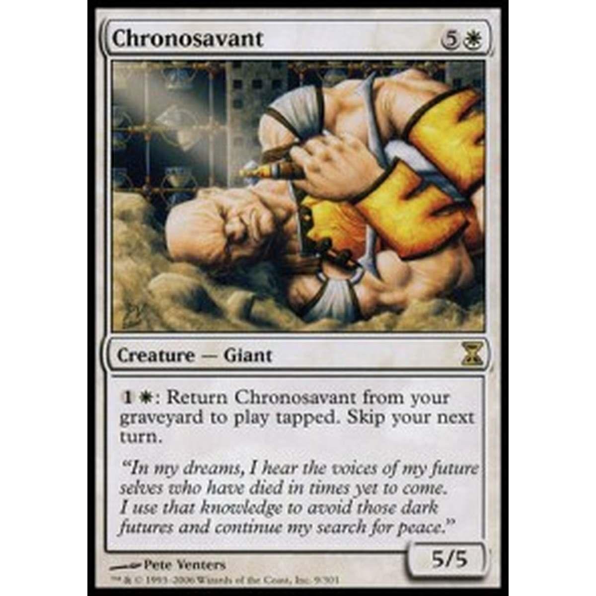 Chronosavant - Cronosapiente - [TSP] [NM]