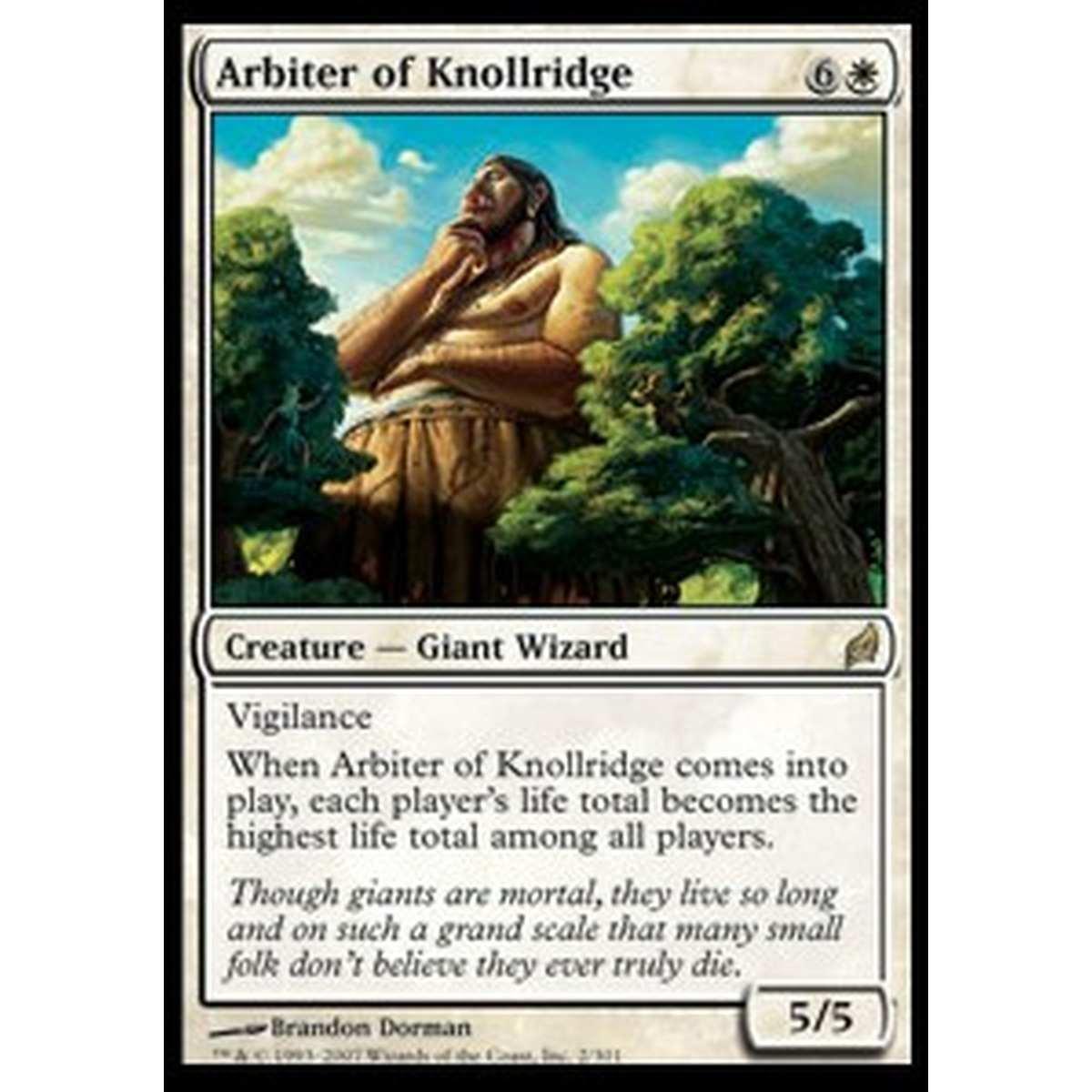 Arbiter of Knollridge - Arbiter of Knollridge - [LRW] [NM]