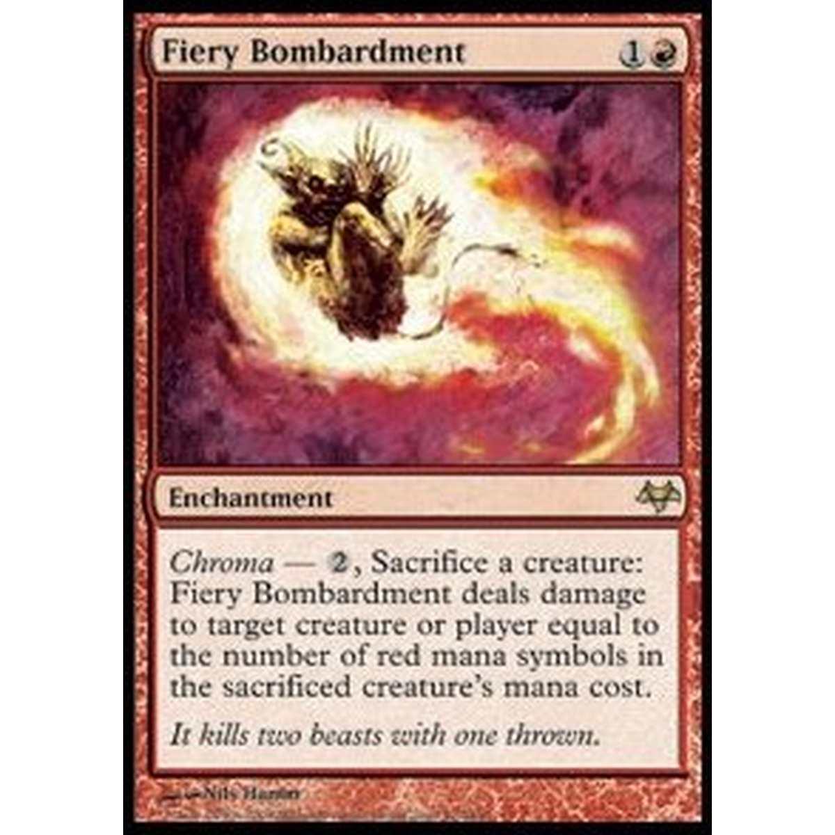 Fiery Bombardment - Bombardamento Infuocato - [EVE] [NM]