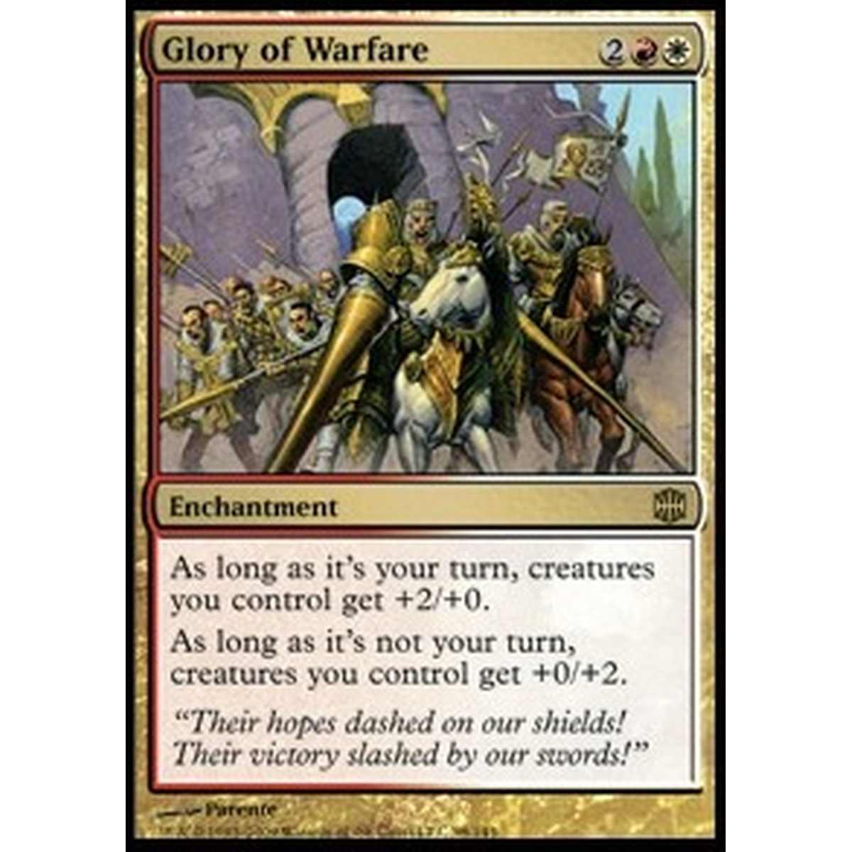 Glory of Warfare - Gloria della Guerra - [ARB] [EX]