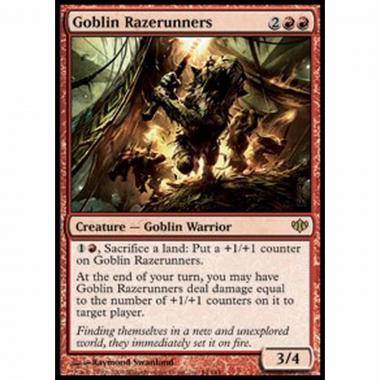 Goblin Razerunners - Incendiari Goblin - [CONF] [NM]