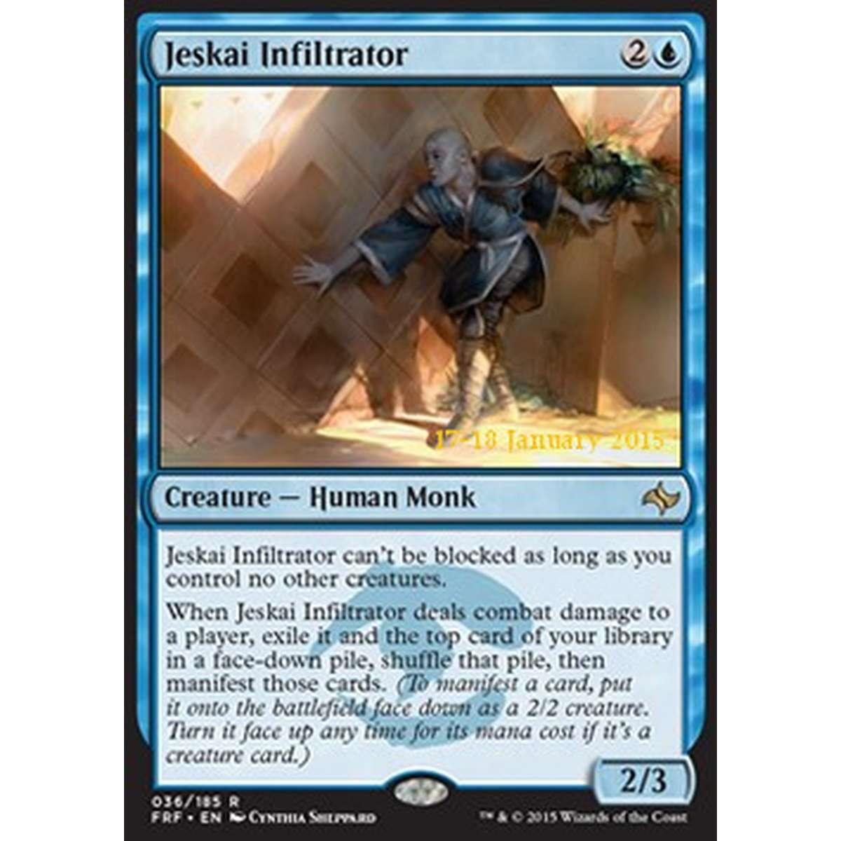 Jeskai Infiltrator - Infiltrata Jeskai - [PFRF] [NM] [Foil]