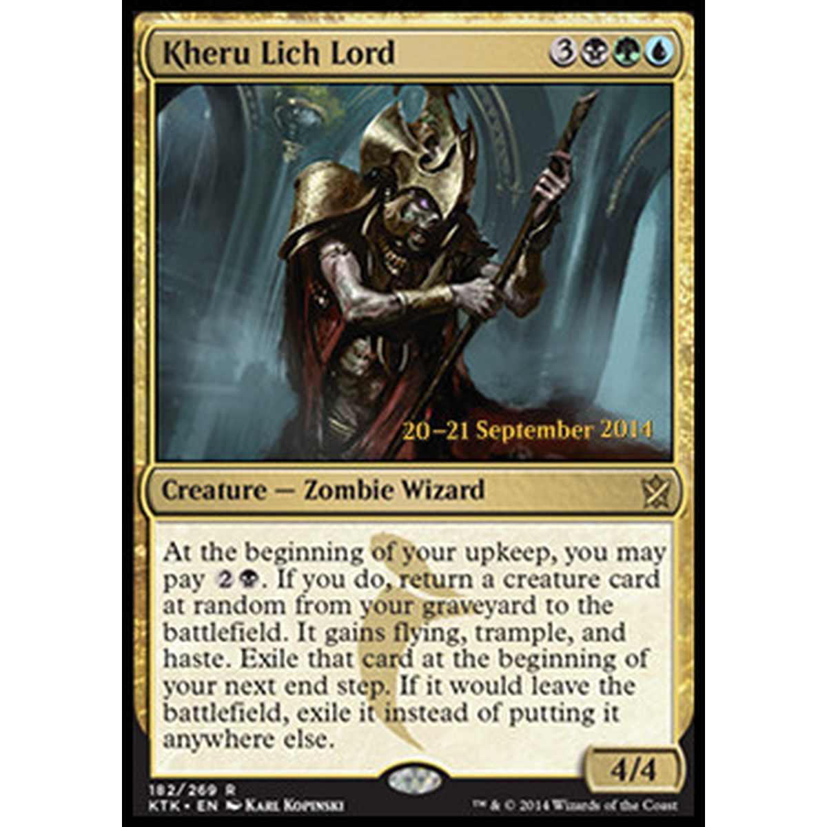 Kheru Lich Lord - Signore dei Lich di Kheru - [PKTK] [NM]