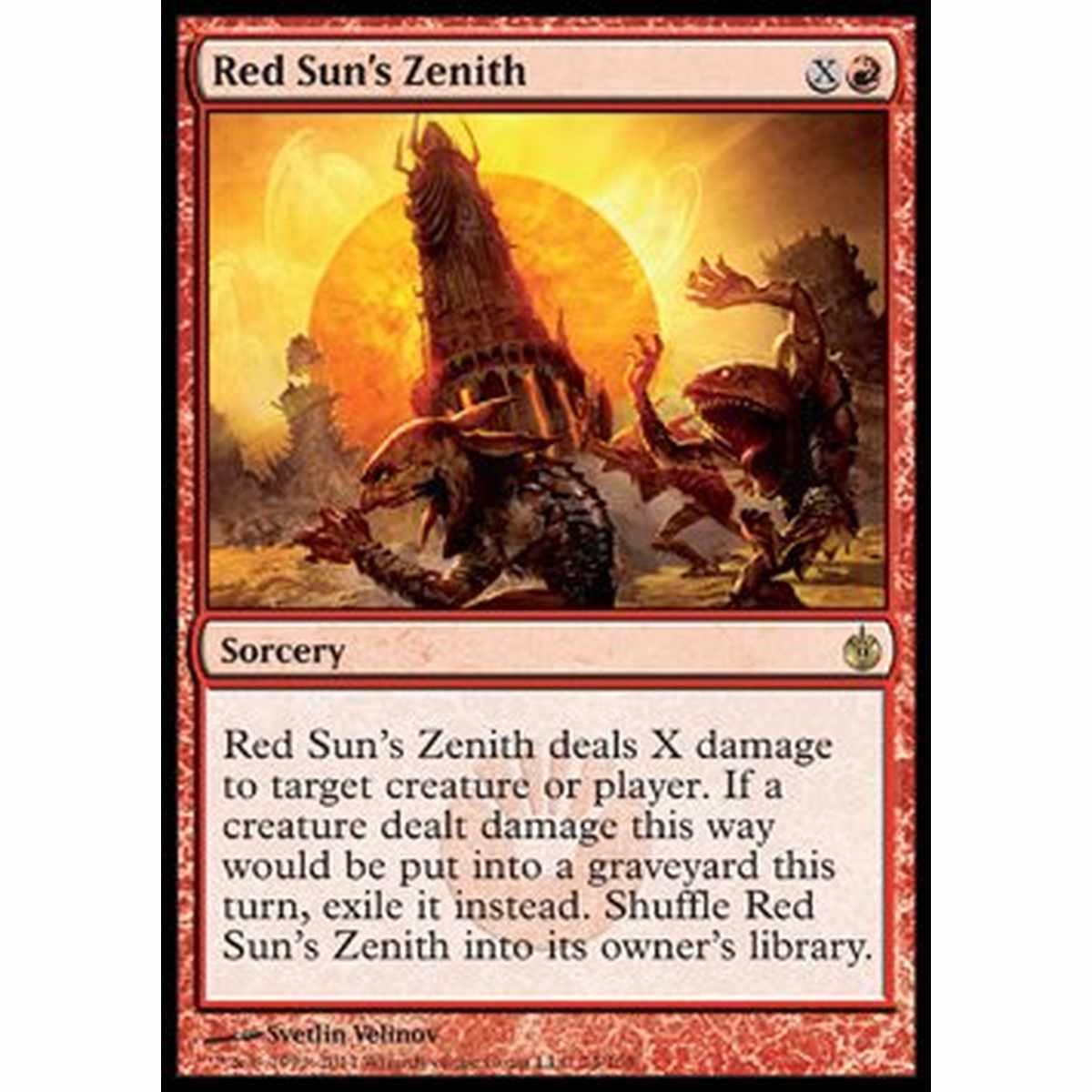 Red Sun's Zenith - Red Sun's Zenith - [MBS] [NM]