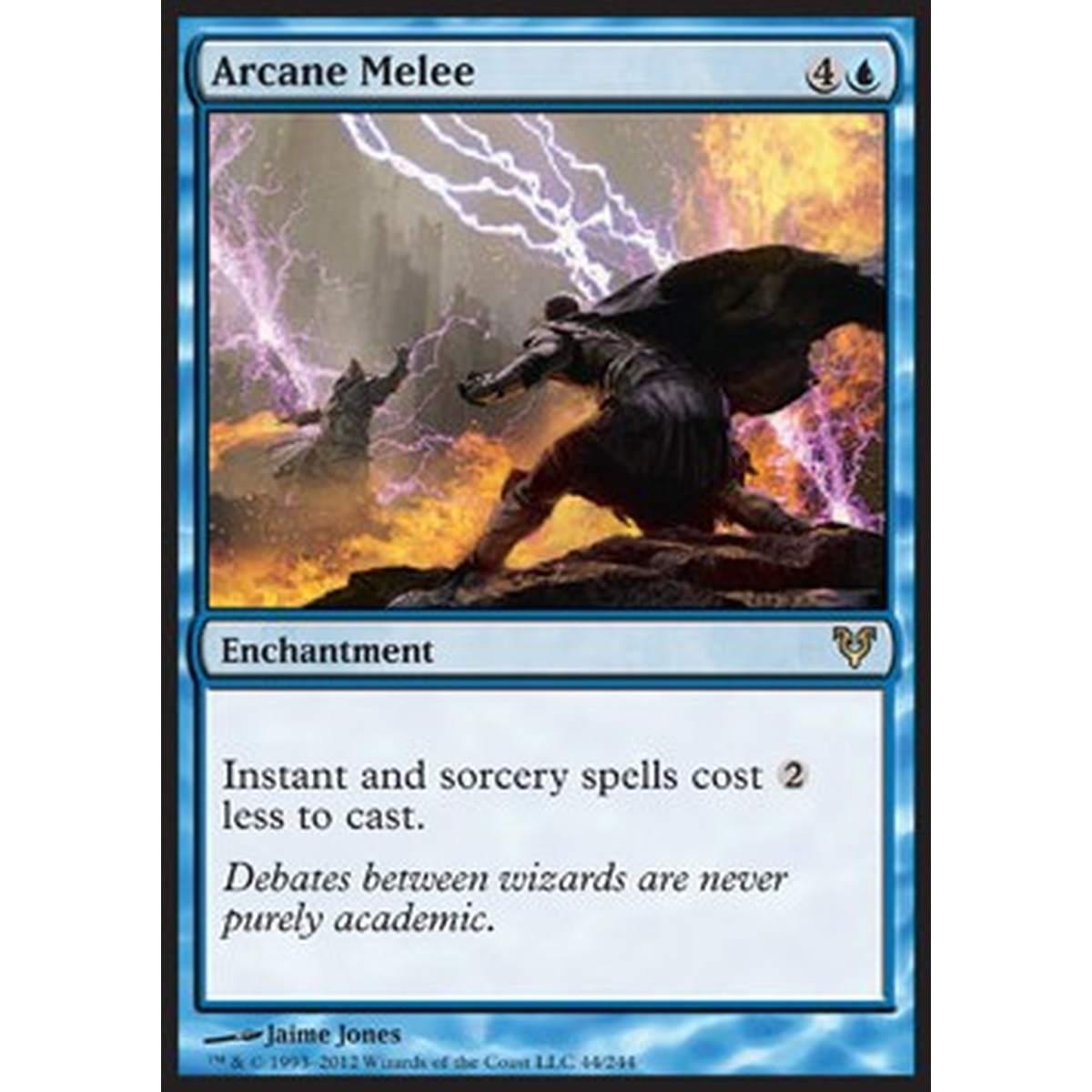 Arcane Melee - Mischia Arcana - [AVR] [NM] [Foil]