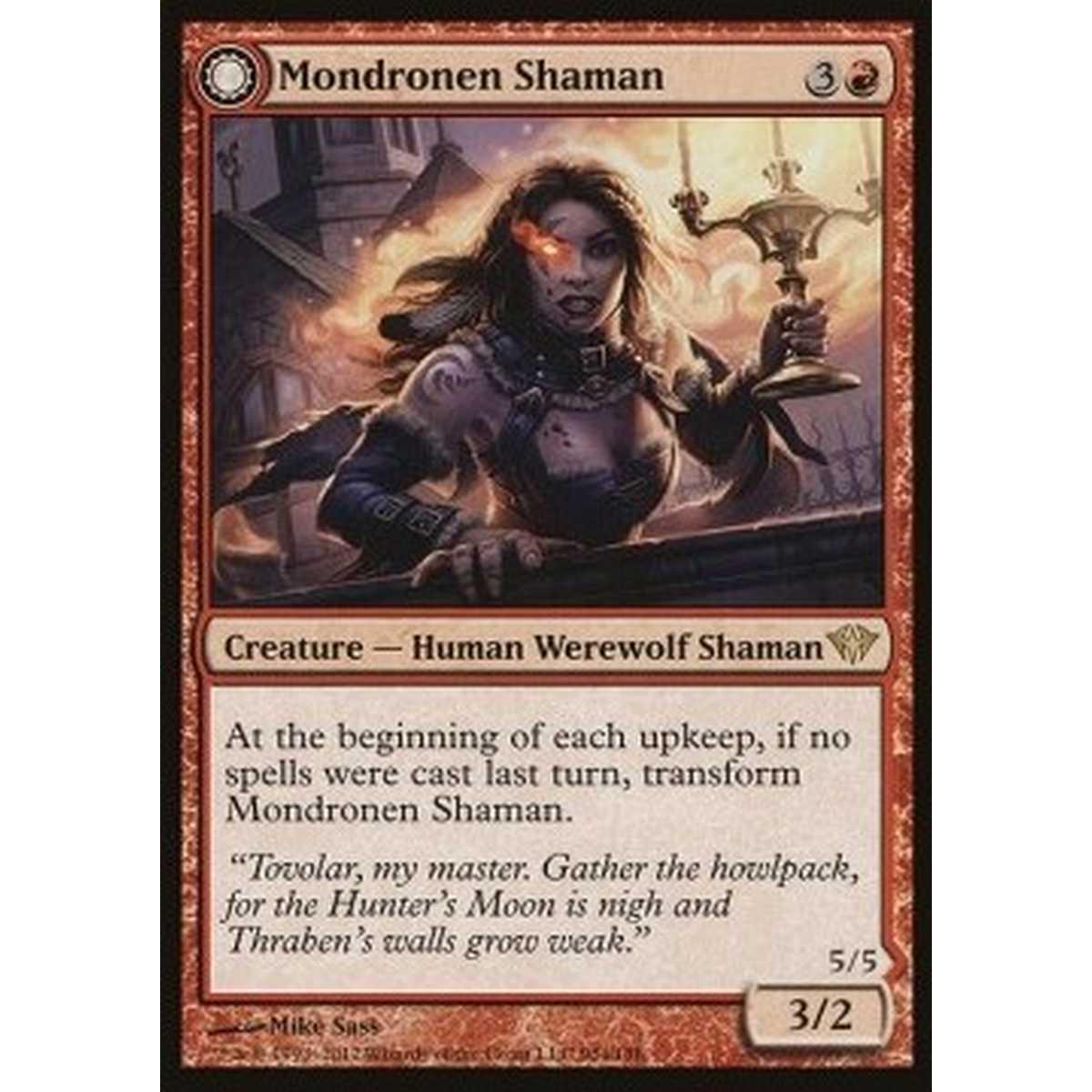 Mondronen Shaman / Tovolar's Magehunter - Sciamana di Mondronen / Cacciamaghi di Tovolar - [DKA] [NM]