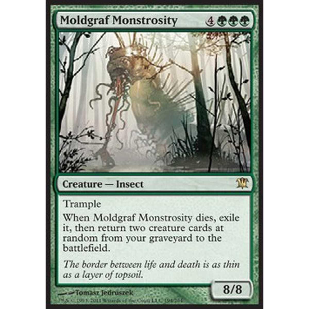 Moldgraf Monstrosity - MostruositÃ Ammuffita - [ISD] [NM] [Foil]