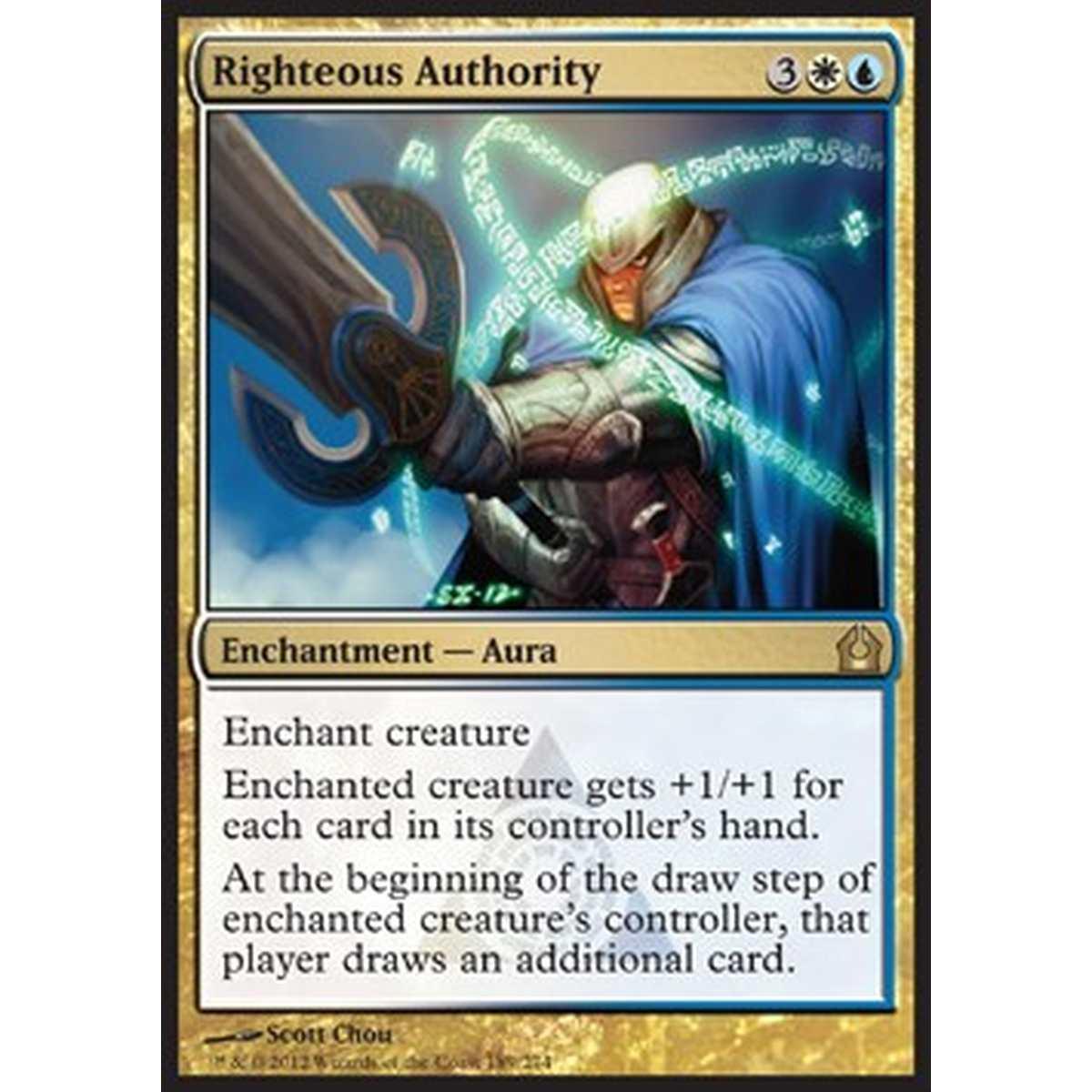Righteous Authority - AutoritÃ Virtuosa - [RTR] [NM] [Foil]