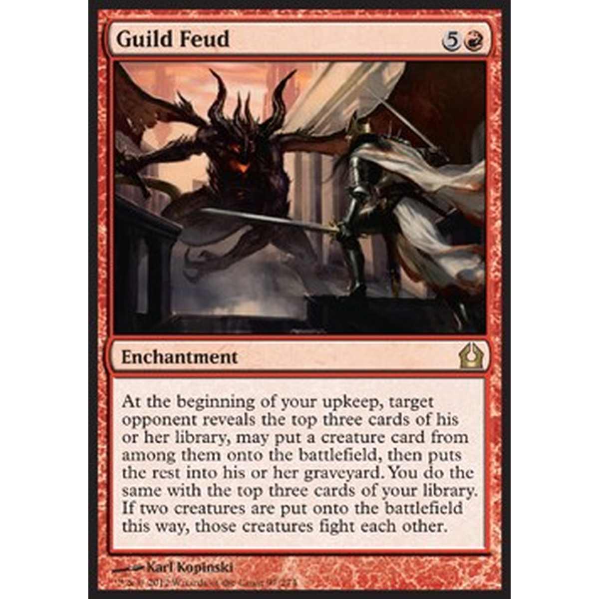 Guild Feud - Faida della Gilda - [RTR] [NM] [Foil]