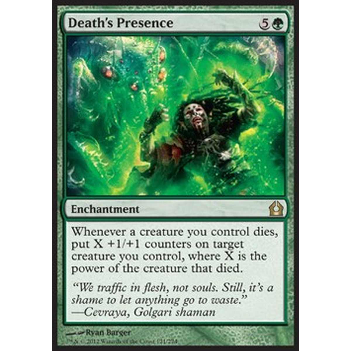 Death's Presence - Presenza della Morte - [RTR] [NM] [Foil]