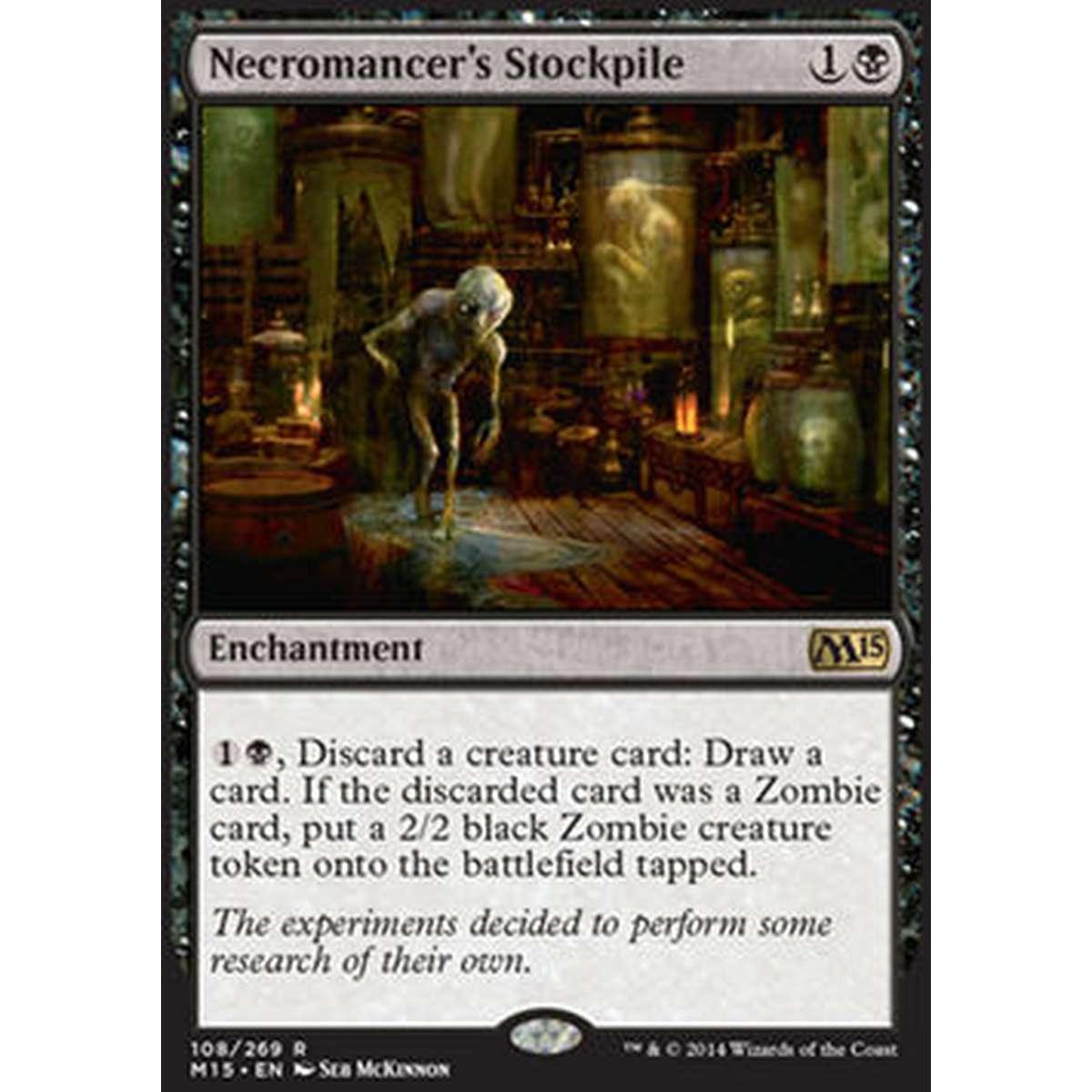 Necromancer's Stockpile - Scorte del Necromante - [M15] [NM]