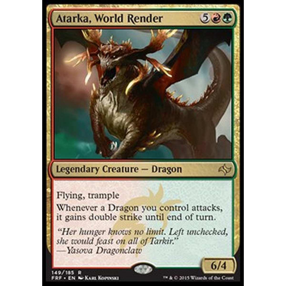 Atarka, World Render - Atarka, Dissolutrice del Mondo - [FRF] [NM]